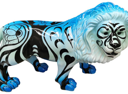 Abstract Design Figure Statue Figures Lion Garden Sculpture Sculptures Decoration